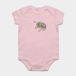 froggie says NO Baby Bodysuit